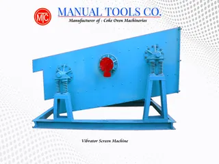Catalogue plate - Vibrator Screen Machine